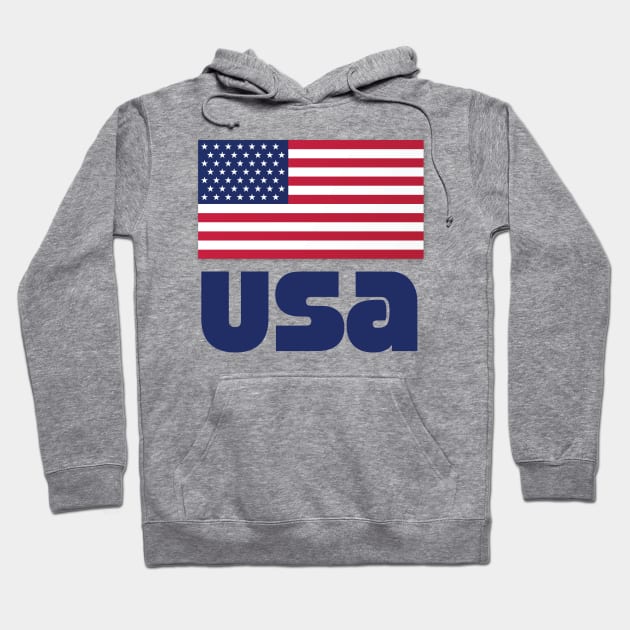 USA Stats and stripes Hoodie by nickemporium1